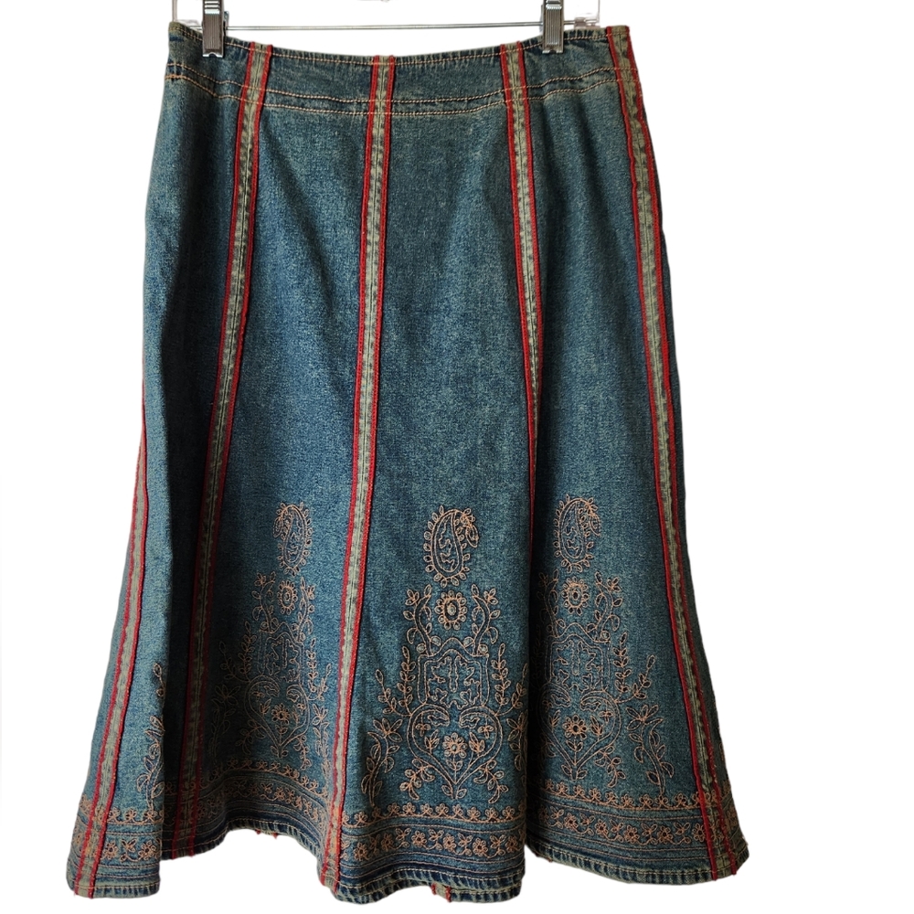 Vintage denim skirt size 12 by Motto
